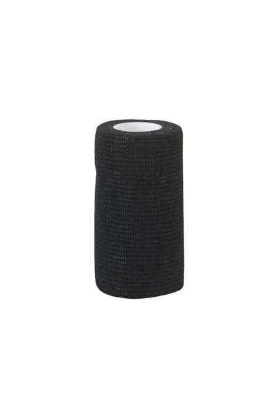 KERBL BLACK Stretchy SELF-ADHESIVE BANDAGE 10CMx4.5M
