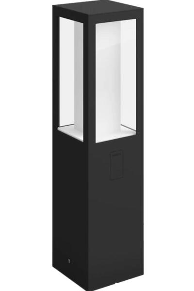 Philips Hue Impress Lampă LED de exterior pe piedestal RGBW 2x8W 24V IP44 Negru