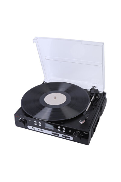 AKAI ATT-15C Πικάπ 3 Ταχυτήτων με Bluetooth, USB, SD, AM/FM, AUX, REC, υποδοχ...