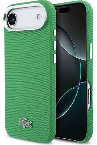 Lacoste Εμβληματική Πίσω Θήκη Petit Pique Πράσινη για iPhone Air Code: LCFCMP...