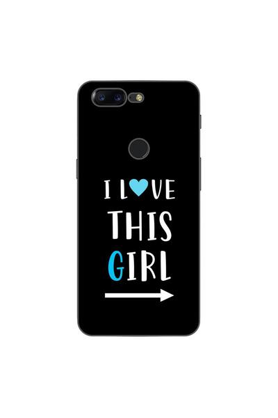 OEM Husa compatibila cu OnePlus 5T Silicon Gel Tpu Model Cupluri I love This ...