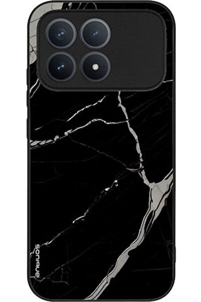 Other Θήκη Sonique Σειρά Μαρμάρου Xiaomi Poco F8 Pro 5g Μαύρο