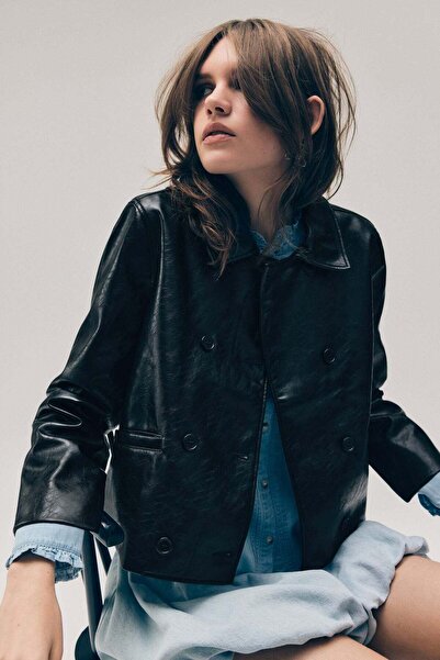 H&M Coated jacket