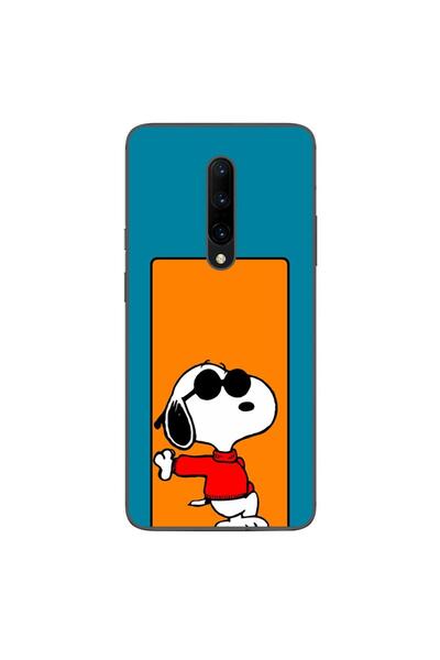 OEM Husa compatibila cu OnePlus 7 Pro Silicon Gel Tpu Model Snoopy