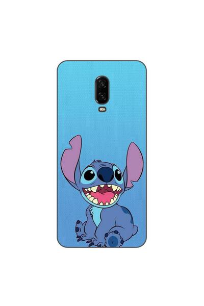 OEM Husa compatibila cu OnePlus 6T Silicon Gel Tpu Model Stitch Blue