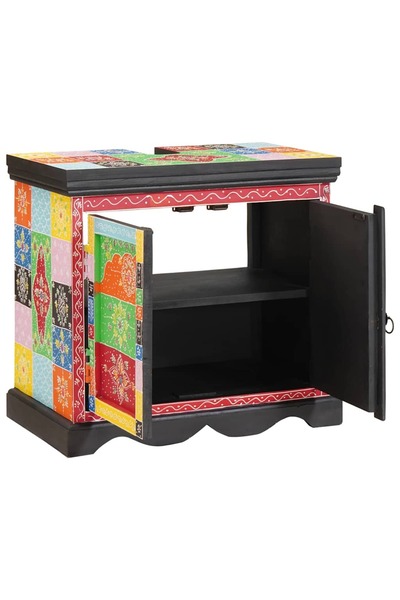 vidaxl Sink cabinet Brown 60 x 35 x 55 cm Solid mango wood