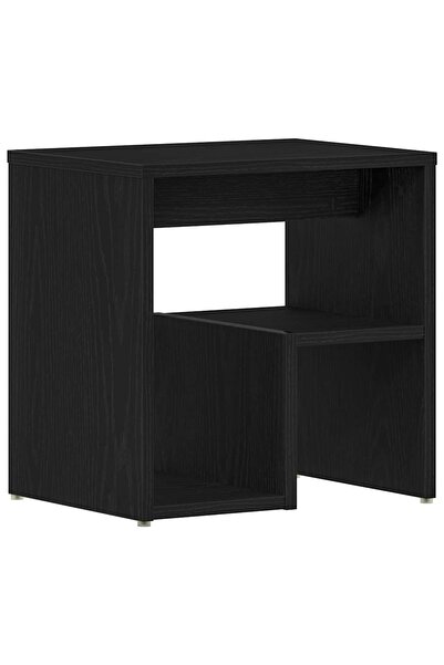 vidaxl Dulap de noapte Stejar negru 40 x 30 x 40 cm Lemn compozit