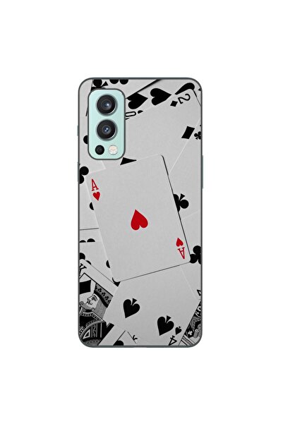 OEM Husa compatibila cu OnePlus Nord 2 Silicon Gel Tpu Model Carti Poker