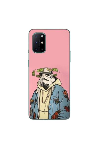 OEM Husa compatibila cu OnePlus 8T Silicon Gel Tpu Model Trooper Money