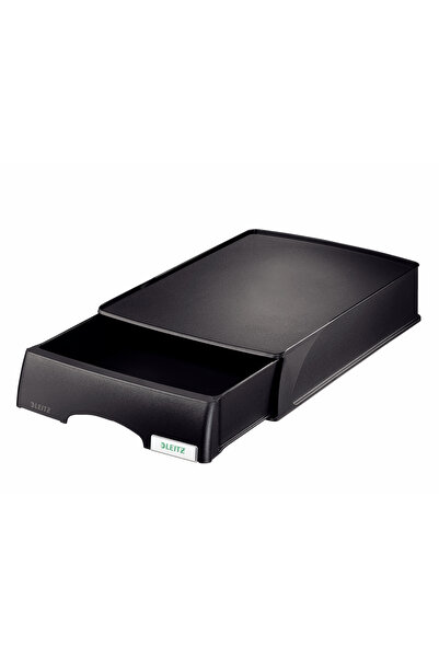 Leitz Document tray with drawer black PLUS