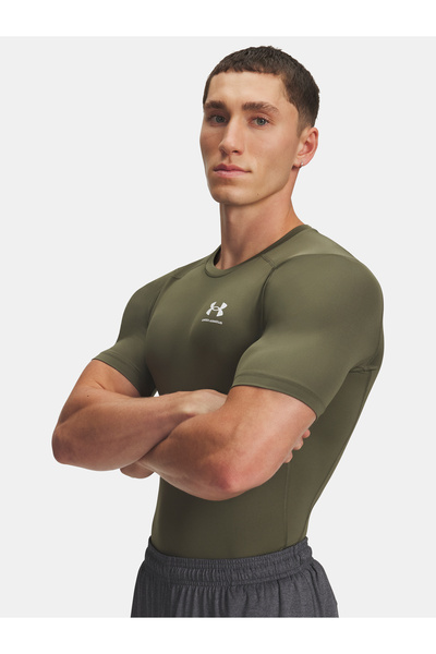 Under Armour Tricou bărbătesc UA HG Armour Comp SS-GRN