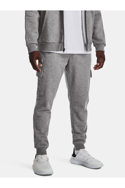 Under Armour Tepláky UA Rival Fleece Cargo Jogger-GRY
