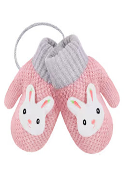Other Toddler Mittens Unisex Double-Knit Plush Lined Winter Gloves Age 1-4 – ...