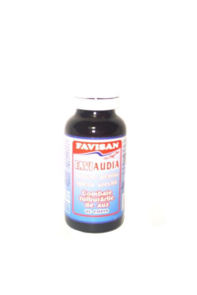 Favisan Solutie pentru igiena urechii Faviaudia Favisan, 20 ml