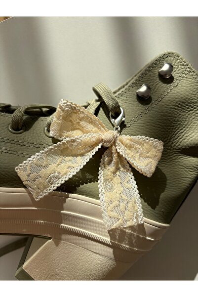 Poshy Atelier إكسسوار مصنوع يدويًا على شكل شريط لتزيين الأحذية مع مشبك للهاتف...