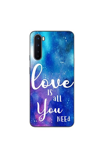 OEM Husa compatibila cu OnePlus Nord Silicon Gel Tpu Model Love Is All You Need