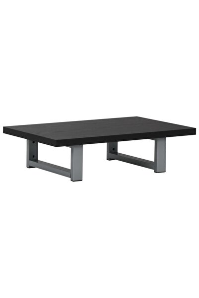 vidaxl Mobilier de baie, negru, 60 x 40 x 16,3 cm