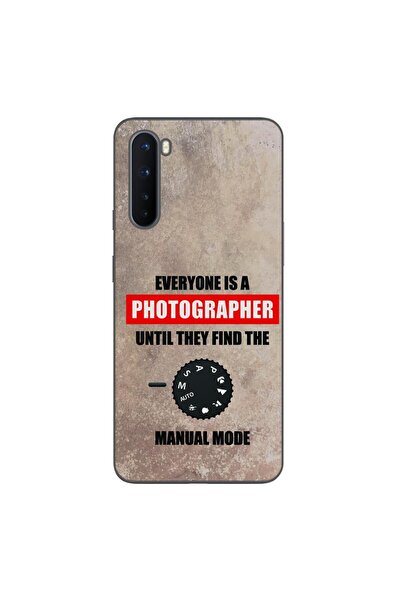 OEM Θήκη συμβατή με OnePlus Nord από σιλικόνη gel TPU με σχέδιο φωτογράφου