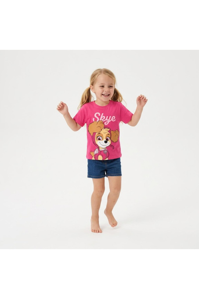 PAW PATROL T-shirt short sleeve, for children Skye Fuchsia