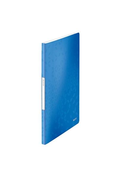 Leitz Presentation Map 20 Sheets Metallic Blue WOW