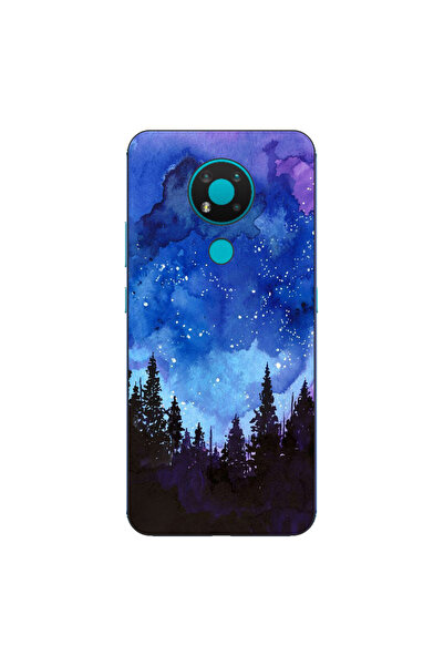 OEM Husa compatibila cu Nokia 3.4 Silicon Gel Tpu Model Night Forest