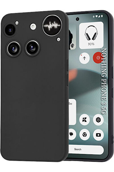 Techsuit Softflex Πίσω Θήκη Σιλικόνης Μαύρη (Nothing Phone (3))
