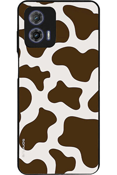 Other Sonique Θήκη Σειράς Animal Print για Motorola Moto G73 5G Αγελάδα 02