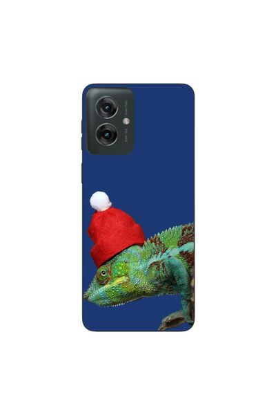 OEM Husa compatibila cu Motorola Moto G55 Silicon Gel Tpu Model Craciun Cameleon
