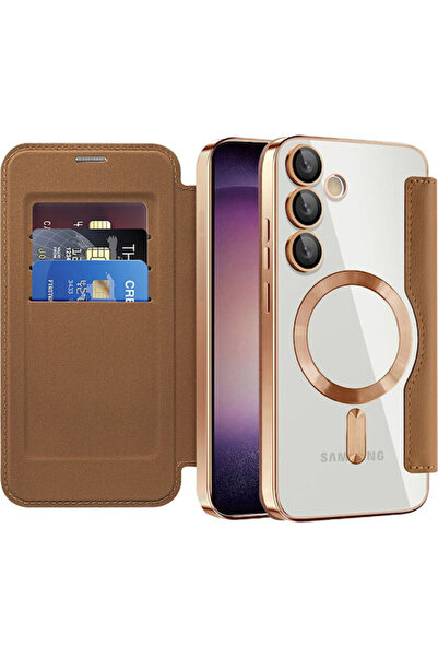 Techsuit Θήκη Σιλικόνης Καφέ (Galaxy S23+)