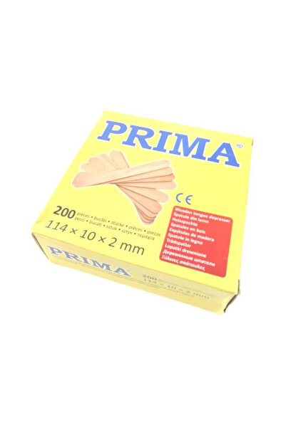 Prima Spatule Lemn Mici Neambalate - Wooden Spatules, 200 buc