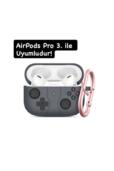 daystar حافظة سماعة أذن من السيليكون متوافقة مع Apple AirPods Pro 3. ووحدة تح...