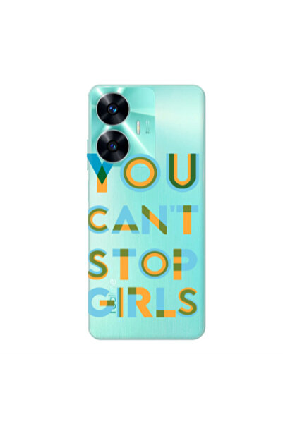 Other Realme C55 You Cant Stop Girls Transparent Silicone TPU Θήκη