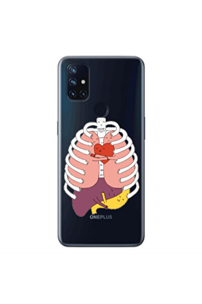 Other Oneplus Nord 10 Anatomy Transparent Silicone TPU Θήκη