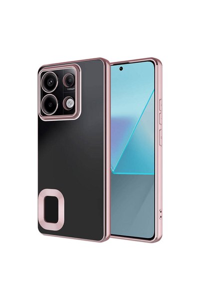 Pilanix حافظة هاتف Xiaomi Redmi Note 13 4G مع حماية للكاميرا وحواف ملونة وظهر...