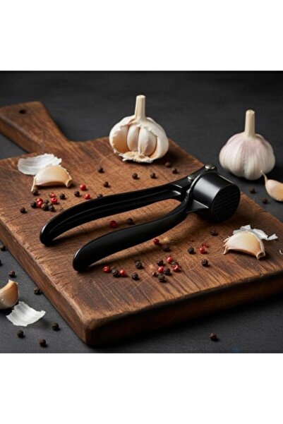 Yıldızan Nzr Beautestore Stainless Metal Cast Iron Garlic Crusher and Press –...