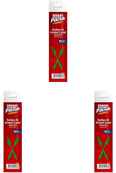 Yıldızan Nzr beautestore شوكة كريستال للنزهات قابلة للاستخدام مرة واحدة 10 أل...