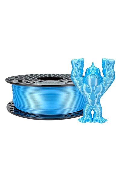 AZUREFILM Filament Pla Silk Sky Blue (albastru) 1.75 mm 1 KG