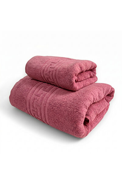 TextiLici Top Bottom Set of 2 Ultra Soft Towels – 100% Cotton, Double Thread,...