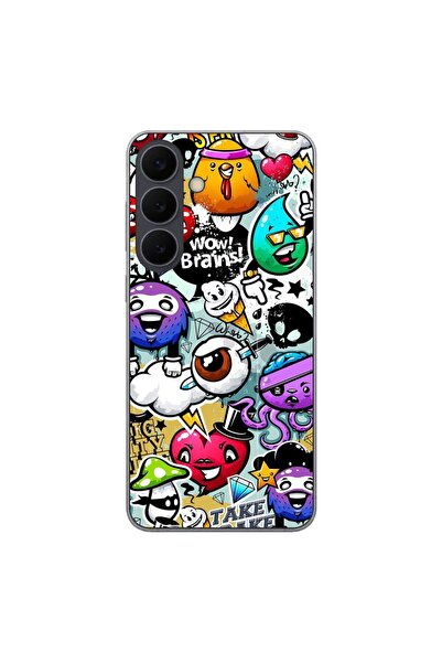 OEM Husa compatibila cu Samsung Galaxy S25 FE Silicon Gel Tpu Model Pop Art G...