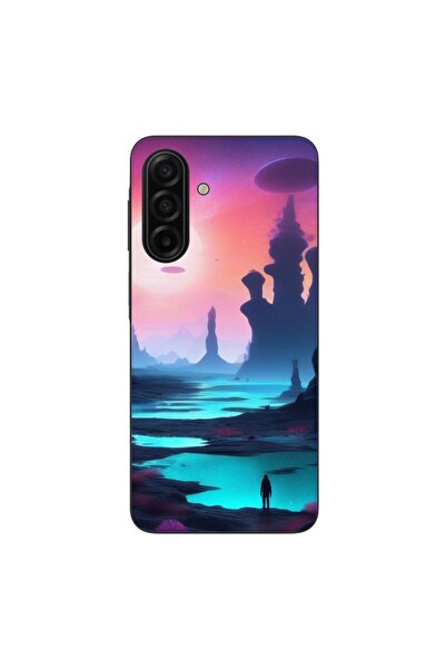 OEM Husa compatibila cu Samsung Galaxy A17 Silicon Gel Tpu Model Mystic Planet