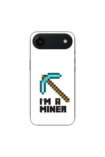OEM Husa compatibila cu Apple iPhone Air Silicon Gel Tpu Model Minecraft Miner
