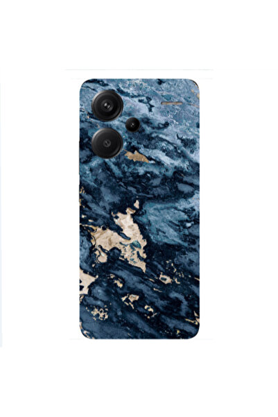 Other Xiaomi Redmi Note 13 Pro+ 5G Marble Blue Gold Transparent Silicone TPU ...