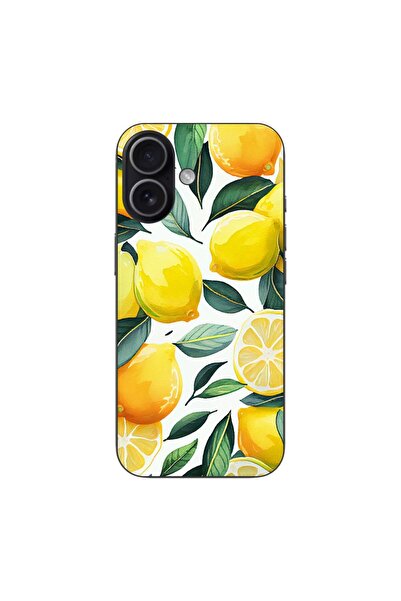 OEM Калъф, съвместим с Apple iPhone 17, силиконов гел TPU модел с десен на ли...