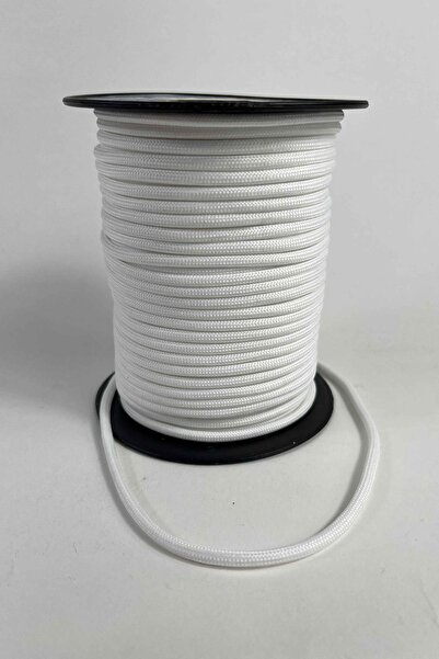Hobigram 5 mm Premium Paracord Rope 10 Meters White – Camping Wristband Leash...