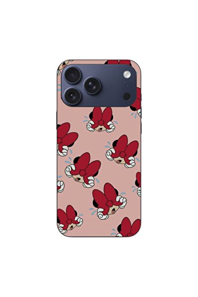 OEM Husa compatibila cu Apple iPhone 17 Pro Max Silicon Gel Tpu Model Minnie ...