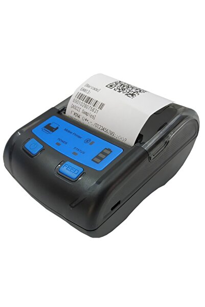 PROCART Φορητός θερμικός εκτυπωτής POS, Bluetooth, 58 χιλιοστά, iOS, Android,...