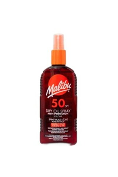 Malibu Spray de protecție solară, Malibu, Atingere uscată, Protecție ridicată...