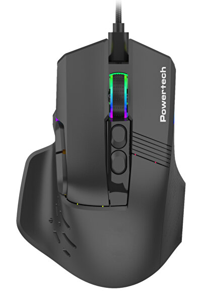 POWERTECH PT-1274 Ενσύρματο Ποντίκι Gaming RGB 12000DPI