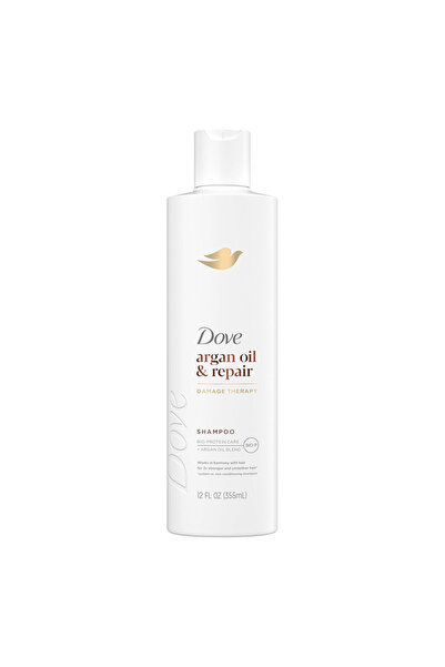 Dove Šampon Dove Damage Therapy Argan Oil Repair, hloubková výživa s arganový...