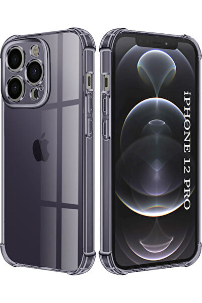 Techsuit Διαφανές θήκη σιλικόνης (iPhone 12 / 12 Pro)